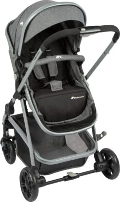 Bebeconfort Hello 2-in-1 Kinderwagen - Inclusief Reiswieg - Black Chic -Kinderwagen- En Accessoirewinkel 712x1200 3