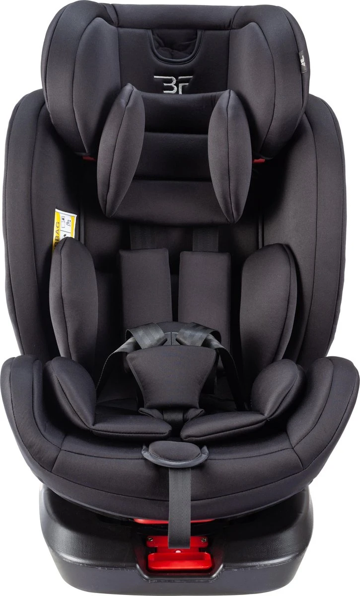 Bebies First Meegroei Autostoel Rotate - Isofix - Groep 0/1/2/3 - 360 Graden Draaibaar - Zwart 8 Bebies First Meegroei Autostoel Rotate - Isofix - Groep 0/1/2/3 - 360 Graden Draaibaar - Zwart - Afbeelding 6