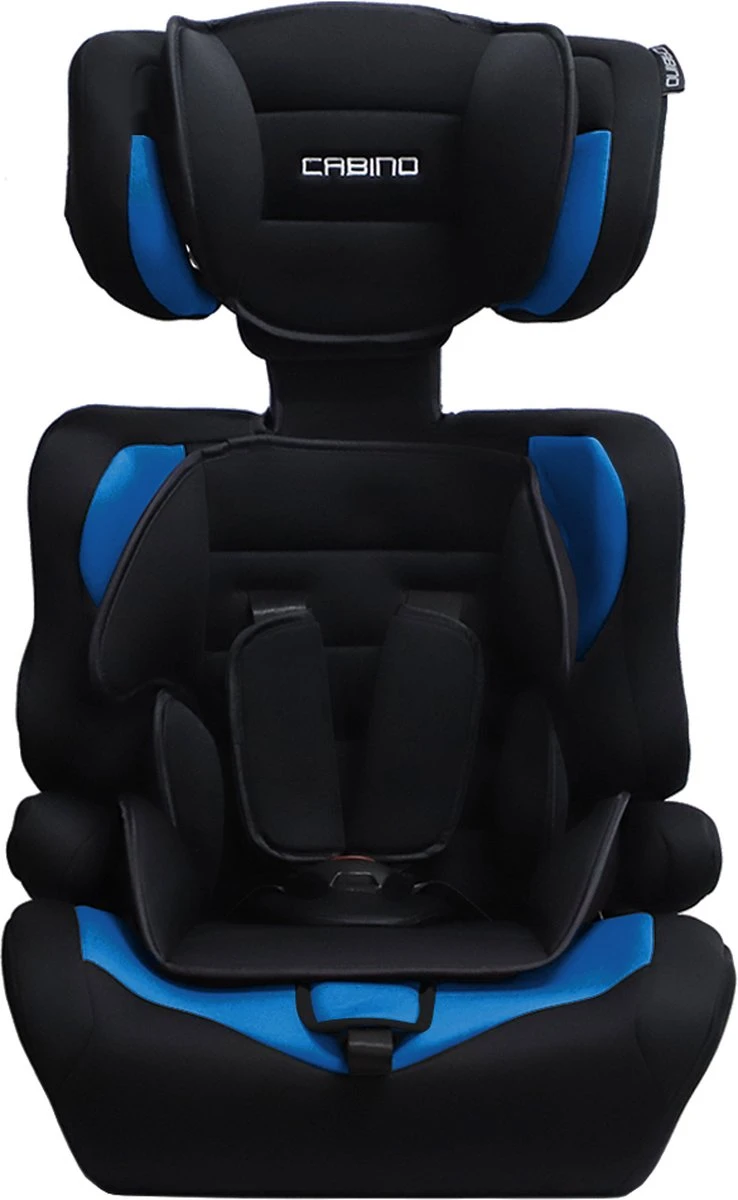 Cabino Autostoel Groep 1/2/3 (9-36kg) - Zwart-Blauw 12 Cabino Autostoel Groep 1/2/3 (9-36kg) - Zwart-Blauw - Afbeelding 10