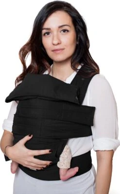 Marsupi Classic Black - Maat XL - Taille 85-120 Cm - Draagzak Baby -Kinderwagen- En Accessoirewinkel 745x1200 6