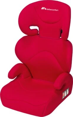 Bebeconfort Road Safe Autostoeltje - Full Red - Lichtgewicht - Verstelbare Hoofdsteun - Afneembare Hoes - Groep 2/3