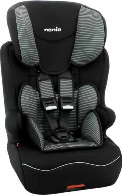 Nania - Racer ISOFIX - Meegroei Autostoel Groep 1 2 3 - Van 9 Tot 36 Kg - Donkergrijs -Kinderwagen- En Accessoirewinkel 752x1200 4