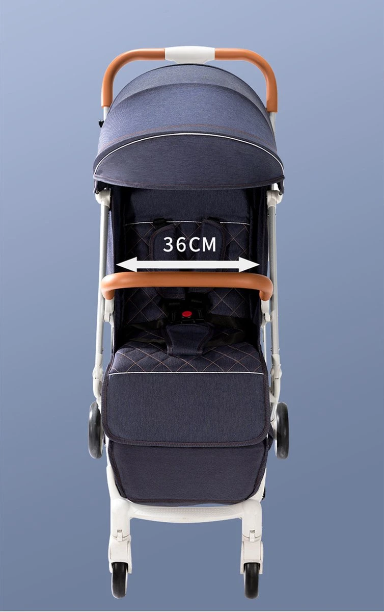 WOOSH New Buggy - Zwart - One Hand Folding - 3 Slaapstanden - Wandelwagen Tot 25 Kg - Regenhoes - Bekerhouder - Muggennet 5 WOOSH New Buggy - Zwart - One Hand Folding - 3 Slaapstanden - Wandelwagen Tot 25 Kg - Regenhoes - Bekerhouder - Muggennet - Afbeelding 3