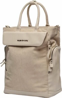 Little Company Luierrugtas - Tulum Rib Ecru -Kinderwagen- En Accessoirewinkel 763x1200 1