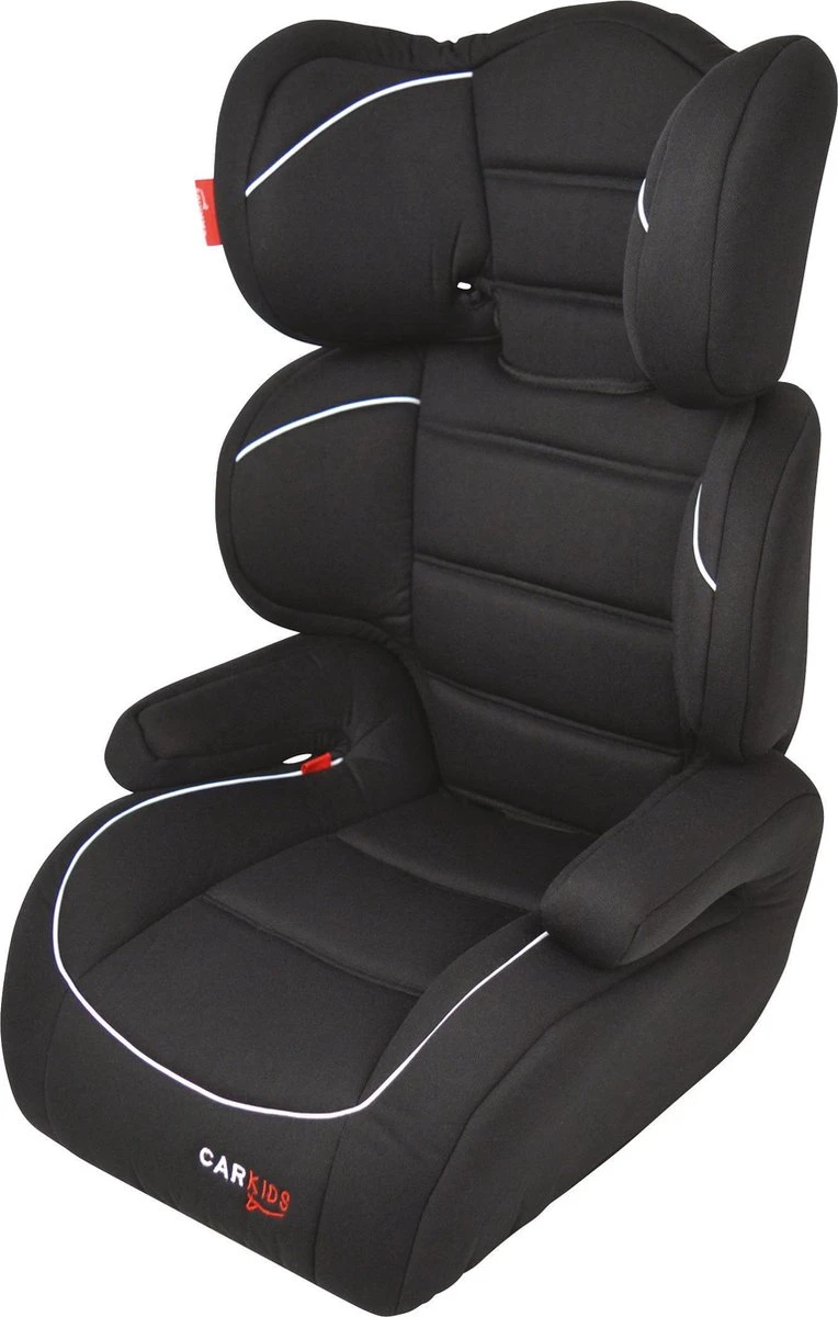 Carkids Verstelbaar Kinderautostoeltje Zwart En Wit | Kinderautostoel Groep 2-3 | Kinderen Van 3,5-12 Jaar | 15-36 Kg 4 Carkids Verstelbaar Kinderautostoeltje Zwart En Wit | Kinderautostoel Groep 2-3 | Kinderen Van 3,5-12 Jaar | 15-36 Kg - Afbeelding 2