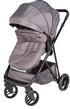 Bebies First Combi 3 In 1 Kinderwagen Optima- Grijs - Inc. Reiswieg, Zitting & Autostoel -Kinderwagen- En Accessoirewinkel 773x1200 4