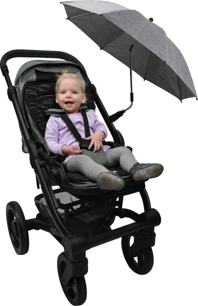 Dooky Parasol Kinderwagen Grijs Gemêleerd 4 Dooky Parasol Kinderwagen Grijs Gemêleerd - Afbeelding 2