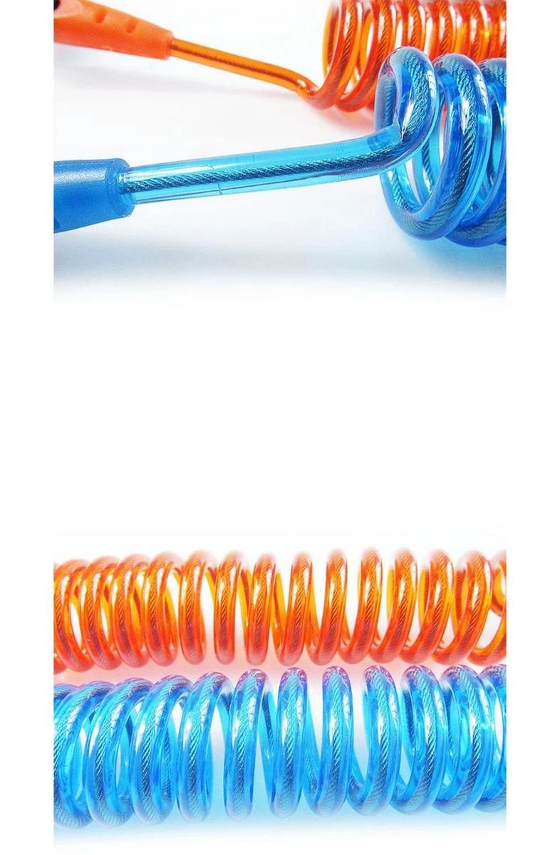 Veiligheidstuigje Voor Kinderen - Polsbandje -1,5 Meter – Oranje - One Size 7 Veiligheidstuigje Voor Kinderen - Polsbandje -1,5 Meter – Oranje - One Size - Afbeelding 5