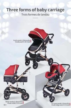 Merkloos Luxe Multi-functionele 3 In 1 Wandelwagen - Babywagen - Kwalitatieve Buggy - Opklapbare Kinderwagen - Licht En Flexibel -Kinderwagen- En Accessoirewinkel 791x1200 11