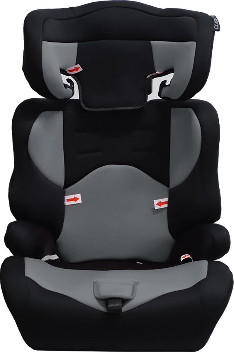 Cabino Autostoel Groep 1/2/3 (9-36kg) - Zwart-Grijs 7 Cabino Autostoel Groep 1/2/3 (9-36kg) - Zwart-Grijs - Afbeelding 5