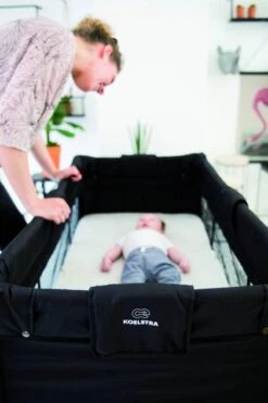 Koelstra Travelsleeper Campingbedje - Met Verhoger - Zwart -Kinderwagen- En Accessoirewinkel 799x1200 52