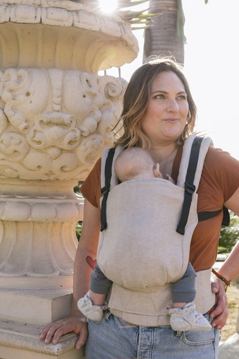 Tula Draagzak Free To Grow - Linen Sand 5 Tula Draagzak Free To Grow - Linen Sand - Afbeelding 3