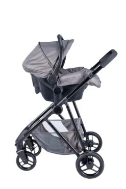 Bebies First Combi 3 In 1 Kinderwagen Optima- Grijs - Inc. Reiswieg, Zitting & Autostoel -Kinderwagen- En Accessoirewinkel 799x1200 90