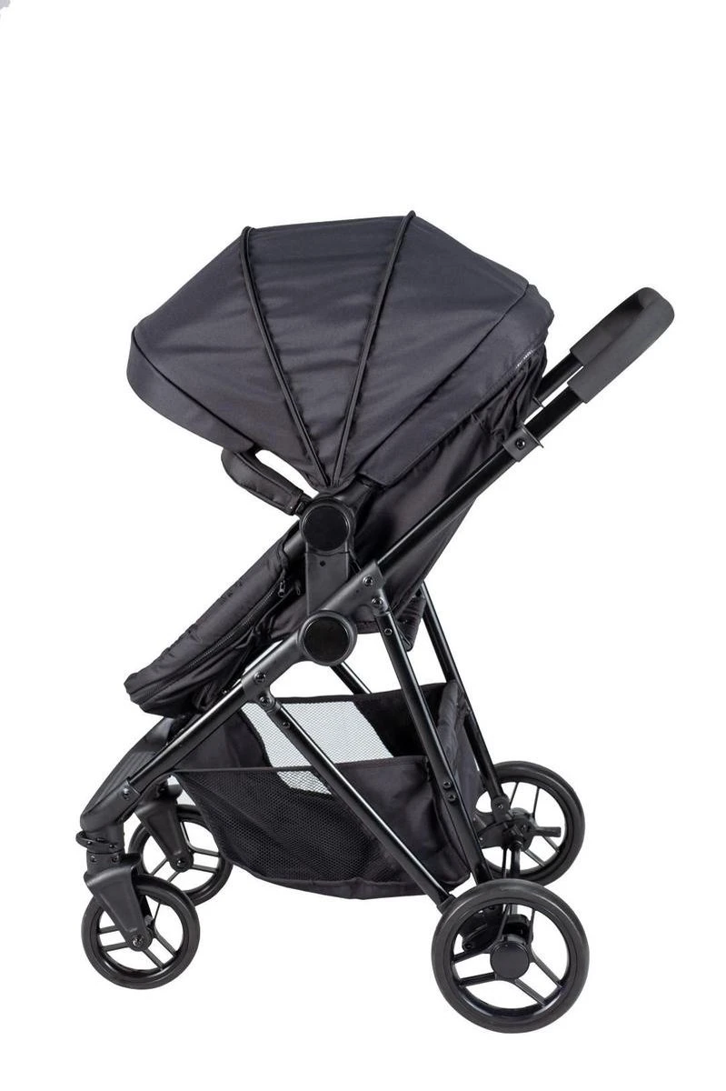 Bebies First Combi 3 In 1 Kinderwagen Optima- Zwart - Inc. Reiswieg, Zitting & Autostoel 12 Bebies First Combi 3 In 1 Kinderwagen Optima- Zwart - Inc. Reiswieg, Zitting & Autostoel - Afbeelding 10