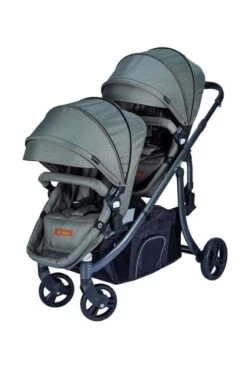 X Adventure Duo Kinderwagen / Tweeling Kinderwagen – Emerald Green -Kinderwagen- En Accessoirewinkel 799x1200 96