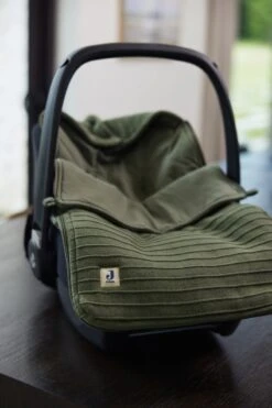 Jollein Voetenzak Pure Knit - Leaf Green -Kinderwagen- En Accessoirewinkel 800x1200 113