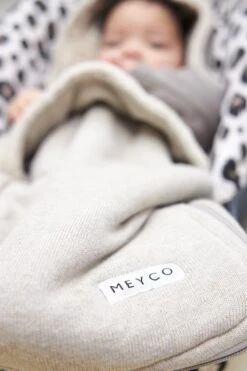 Meyco Knit Basic Voetenzak - Sand Melange 11 Meyco Knit Basic Voetenzak - Sand Melange -Kinderwagen- En Accessoirewinkel 800x1200 117