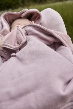 Meyco Voetenzak Knit Basic - Lilac -Kinderwagen- En Accessoirewinkel 800x1200 120