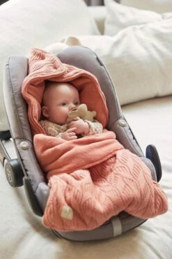 Jollein Voetenzak Voor Autostoel & Kinderwagen - Spring Knit - Rosewood -Kinderwagen- En Accessoirewinkel 800x1200 125