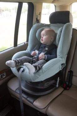 Meyco Autostoelhoes Basic Jersey - Stone Green - Groep 1 -Kinderwagen- En Accessoirewinkel 800x1200 20