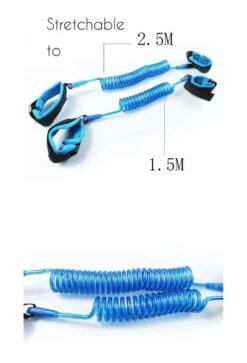 Veiligheidstuigje Voor Kinderen V2 - Polsbandje - 2,5 Meter - Blue Special Edition For The Little Him - One Size - 360° Rotatie -Kinderwagen- En Accessoirewinkel 817x1200 10