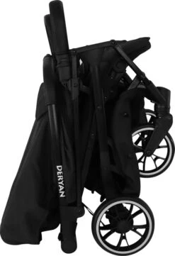 Deryan Luxe Rolo X2 Dubbele Buggy - Duo Buggy - Zwart -Kinderwagen- En Accessoirewinkel 820x1200 1
