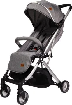 Ding Vivo Wandelwagen - Grijs/Zilver - Inklapbare Buggy - Inclusief Boodschappenmandje En Zonnekap -Kinderwagen- En Accessoirewinkel 826x1200 2