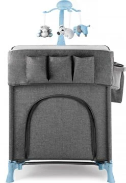Kinderkraft Joy Luxe - Campingbed Met Schommelfunctie Blauw -Kinderwagen- En Accessoirewinkel 826x1200 7