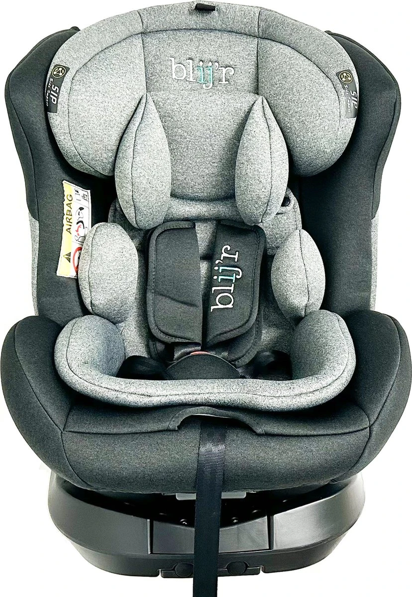 Blij'r Maja - Autostoel Met IsoFix - Groep 0-1-2-3 Autostoel Voor Kinderen Van 0 Tot 12 Jaar - Donker- Lichtgrijs 3 Blij'r Maja - Autostoel Met IsoFix - Groep 0-1-2-3 Autostoel Voor Kinderen Van 0 Tot 12 Jaar - Donker- Lichtgrijs