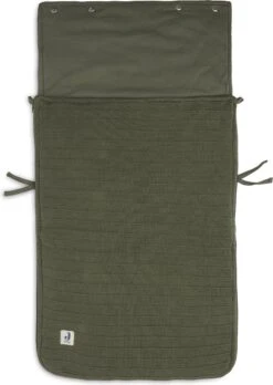 Jollein Voetenzak Pure Knit - Leaf Green -Kinderwagen- En Accessoirewinkel 852x1200 4