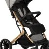 MoMi Wandelwagen - Compacte Lichtgewicht Buggy - Estelle Dakar Met XXL Wielen & Zonnekap - Leopard - Grijs-Goud (geschikt Van 6mnd - 22kg) -Kinderwagen- En Accessoirewinkel 853x1200 2