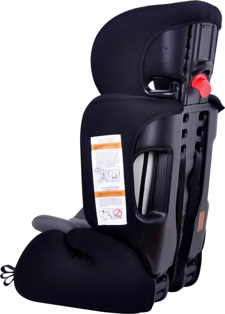 Ding Bas Autostoel - 9 Tot 36 Kg - Grijs - Autostoel Groep 1/2/3 8 Ding Bas Autostoel - 9 Tot 36 Kg - Grijs - Autostoel Groep 1/2/3 - Afbeelding 6