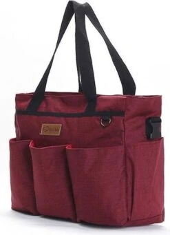 Merkloos Decopatent® Luiertas Schoudertas - Baby Verzorgingstas - Incl Verschoningsmatje & Flessenhouder - Vakken - Jongens/Meisjes - Grijs -Kinderwagen- En Accessoirewinkel 869x1200 17