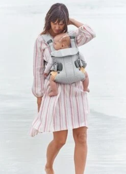 BabyBjörn Draagzak One Air - 3D Mesh - Zilver -Kinderwagen- En Accessoirewinkel 869x1200 22