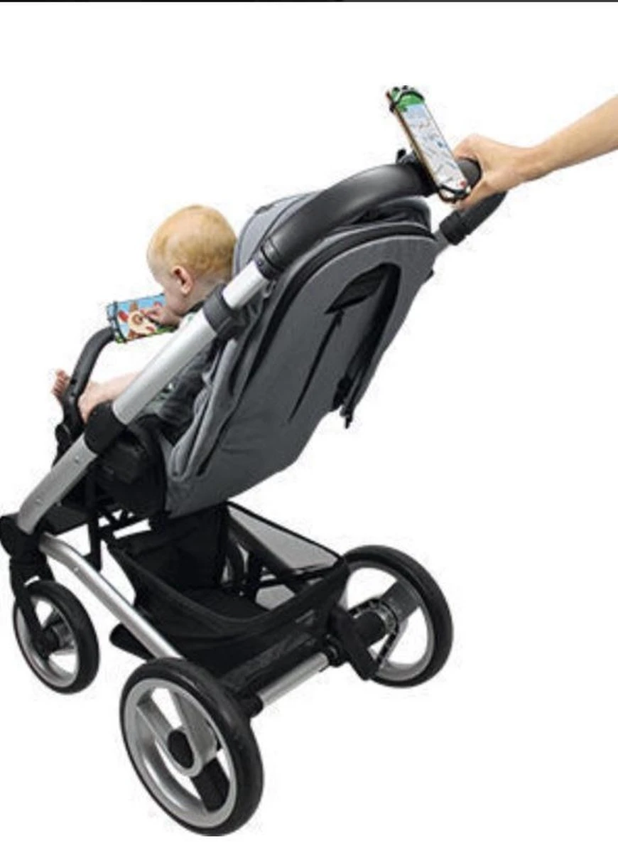 Dooky Telefoonhouder Smartphone Telefoon Houder 360* Rotatie Universeel Kinderwagen Fiets Zwart 16 Dooky Telefoonhouder Smartphone Telefoon Houder 360* Rotatie Universeel Kinderwagen Fiets Zwart - Afbeelding 14