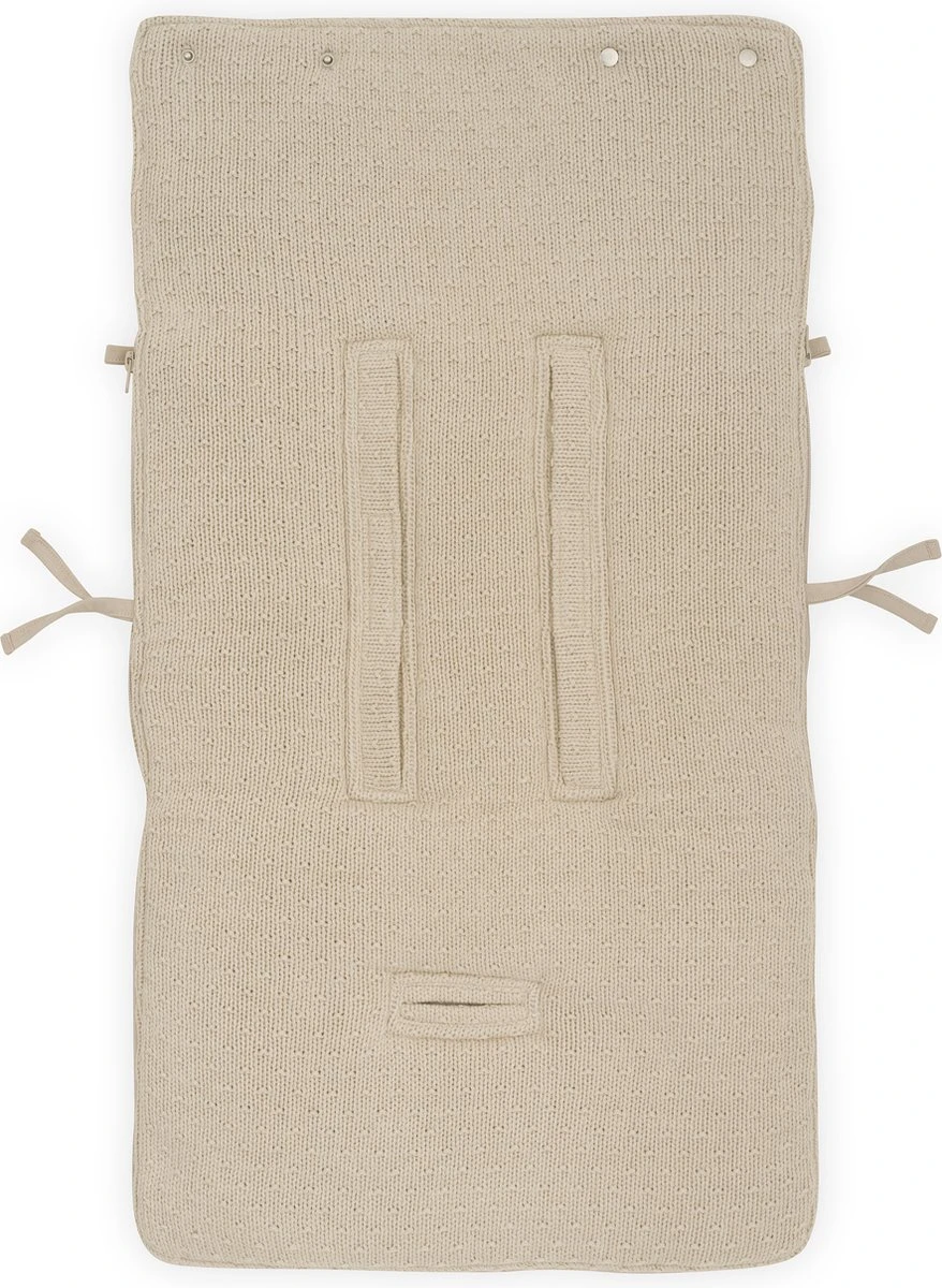 Jollein Voetenzak Voor Autostoel & Kinderwagen - Bliss Knit - Nougat 7 Jollein Voetenzak Voor Autostoel & Kinderwagen - Bliss Knit - Nougat - Afbeelding 5