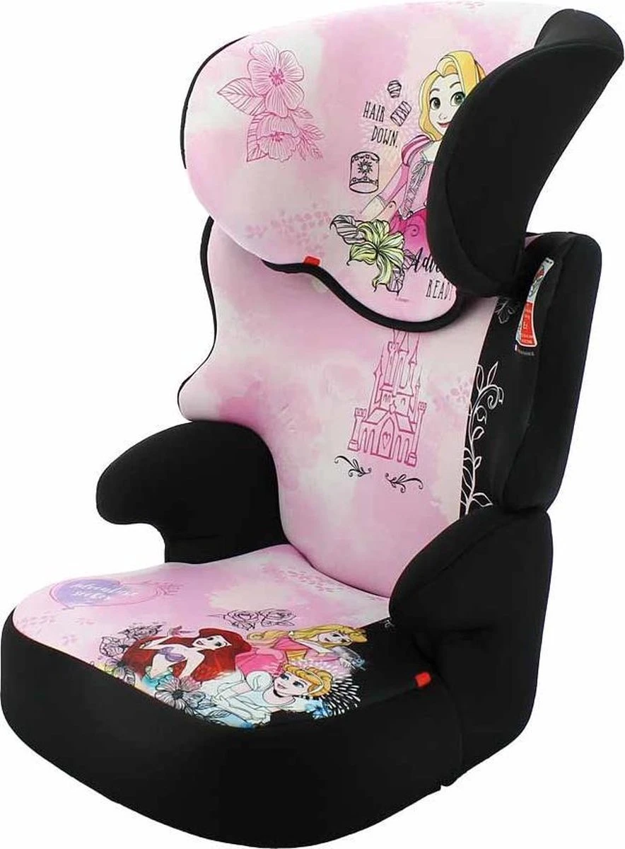 Disney - Autostoel BEFIX FIRST - Groep 2 En 3 - Van 15 Tot 36 Kg - ANWB "Goed Getest" - PRINSESSEN 3 Disney - Autostoel BEFIX FIRST - Groep 2 En 3 - Van 15 Tot 36 Kg - ANWB "Goed Getest" - PRINSESSEN