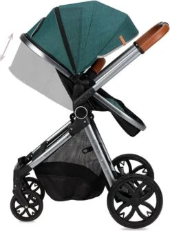 MoMi Kinderwagen - Compacte 2 In 1 Combiwagen - Limuru - Groen (geschikt Van 0-3 Jaar) -Kinderwagen- En Accessoirewinkel 884x1200 9