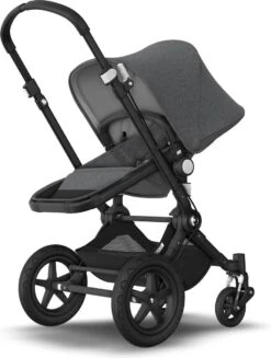 Bugaboo Cameleon 3 Plus Kinderwagen Met Stoel En Wieg - Zwart / Gemȇleerd Grijs -Kinderwagen- En Accessoirewinkel 906x1200 2