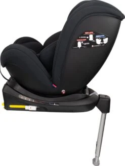Autostoel Novi Baby® David Premium 0-1-2-3 Isofix 360° Rotation All Black -Kinderwagen- En Accessoirewinkel 907x1200 5