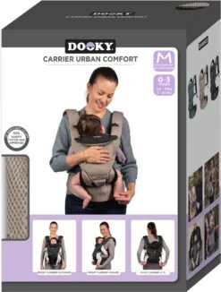 Dooky Ergonomische Draagzak Urban Comfort Beige Desert -Kinderwagen- En Accessoirewinkel 909x1200 9