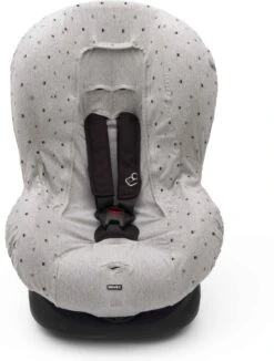 Dooky Seat Cover Groep 1 Autostoel Hoes Light Grey Crowns -Kinderwagen- En Accessoirewinkel 910x1200 4