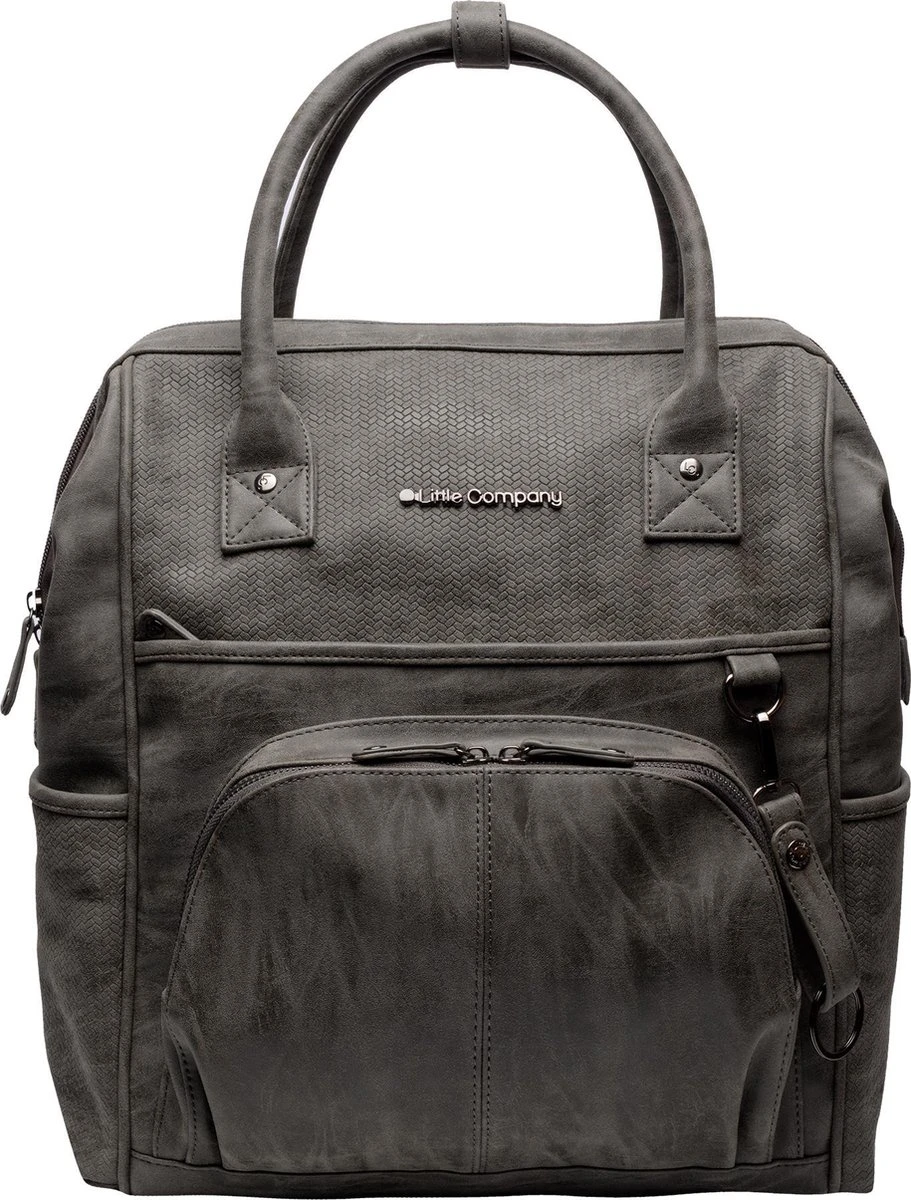 Little Company Riga Knit Luiertas - Grijs 3 Little Company Riga Knit Luiertas - Grijs