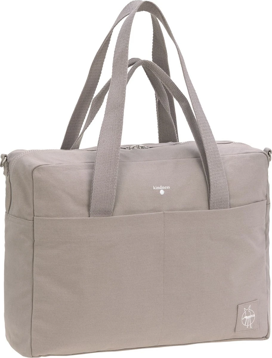 Lässig Green Label Luiertas Cotton Essential Taupe 3 Lässig Green Label Luiertas Cotton Essential Taupe