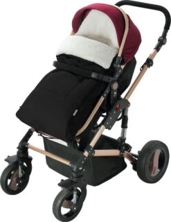 Monzana Voetenzak - Voor Kinderwagen Of Stoeltje - 93x56cm Zwart -Kinderwagen- En Accessoirewinkel 927x1200 8
