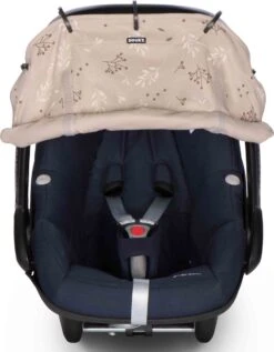 Dooky Universal Cover Zonnescherm Kinderwagen - Romantic Leaves Beige -Kinderwagen- En Accessoirewinkel 934x1200
