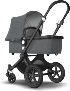 Bugaboo Cameleon 3 Plus Kinderwagen Met Stoel En Wieg - Zwart / Gemȇleerd Grijs -Kinderwagen- En Accessoirewinkel 936x1200 4