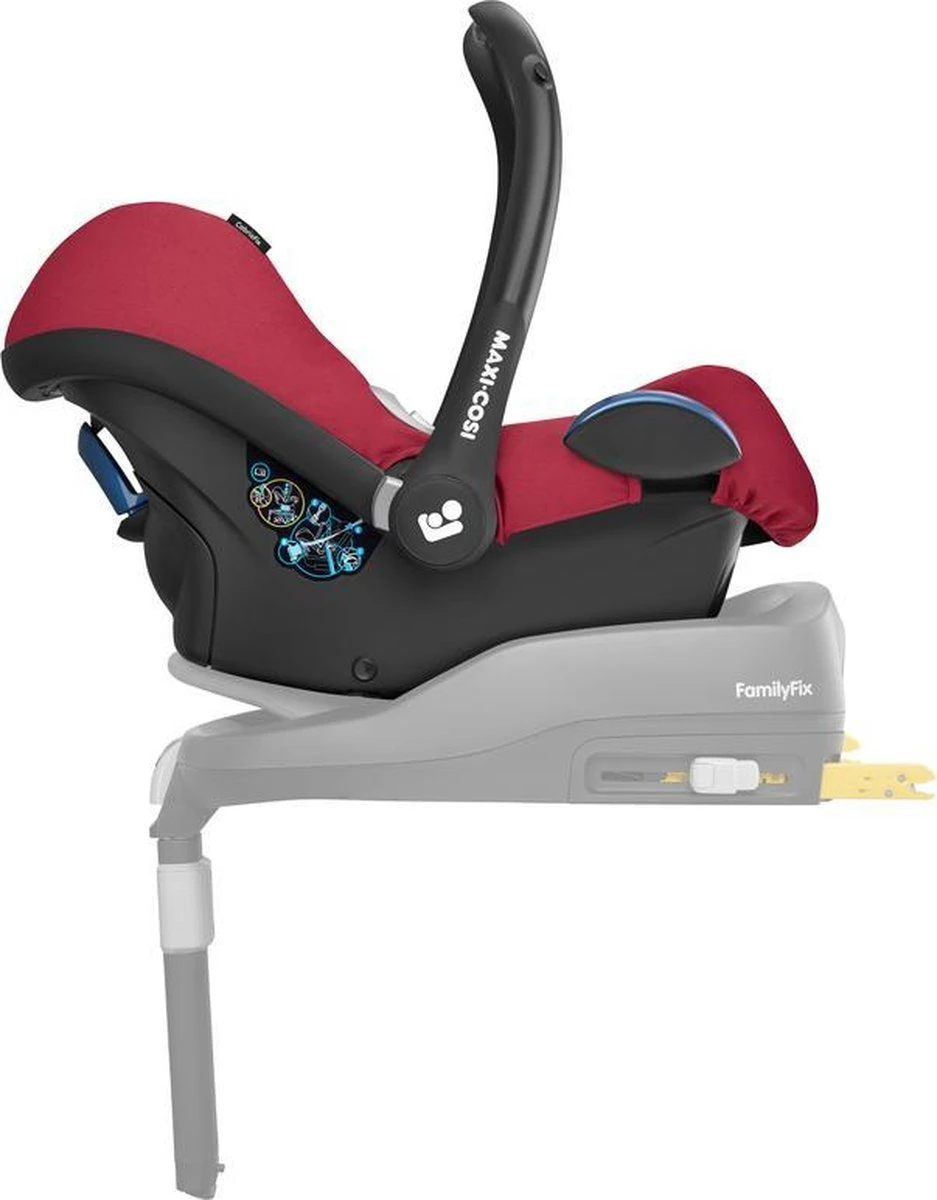 Maxi-Cosi CabrioFix Autostoeltje - Nomad Red 5 Maxi-Cosi CabrioFix Autostoeltje - Nomad Red - Afbeelding 3