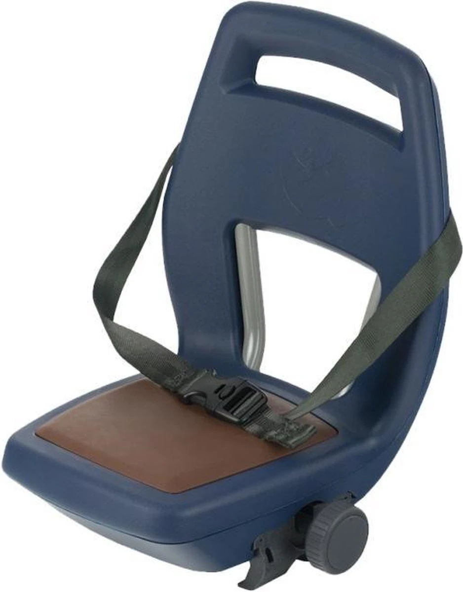 Qibbel 6+ Junior Fietsstoeltje Achter - Blauw Met Bruin Kussentje 17 Qibbel 6+ Junior Fietsstoeltje Achter - Blauw Met Bruin Kussentje - Afbeelding 15