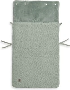 Jollein Voetenzak Voor Autostoel & Kinderwagen - River Knit - Ash Green -Kinderwagen- En Accessoirewinkel 940x1200 4